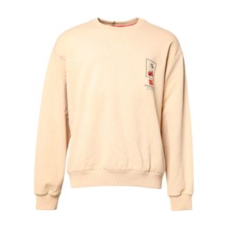 Dolce & Gabbana Heren, Sweatshirts & Hoodies, Beige, Maat: 2XL Katoen