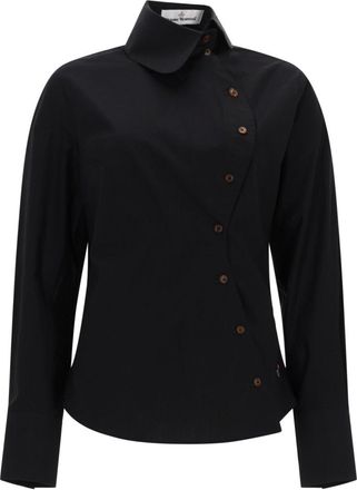 Vivienne Westwood Nice Fitted Asymmetrical Button Shirt