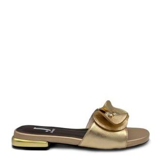 Jeannot Sliders, female, Yellow, Size: 10 US Sandalo ciabatta
