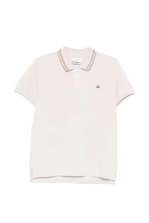 Vivienne Westwood ORB SS PIQUET POLO SHIRT Size: XL, colour: LILAC