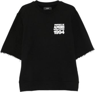 Amiri T-shirt met print - Heren - T-shirts - Zwart - XL - Tops