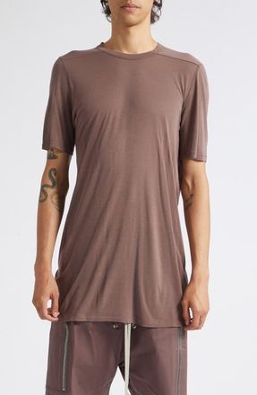 Rick Owens Level T Longline T-Shirt in Grape at Nordstrom, Size X-Large