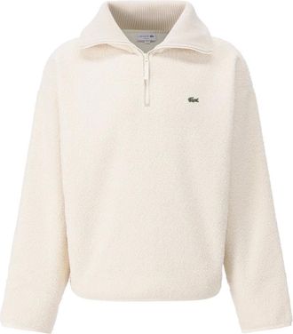 Lacoste Heren, Truien, Beige, Maat: M Fleece