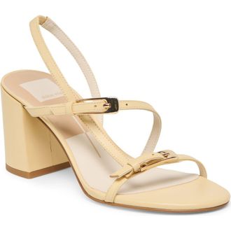 Dolce Vita Faye Slingback Sandal in Warm Natural Leather at Nordstrom, Size 9.5