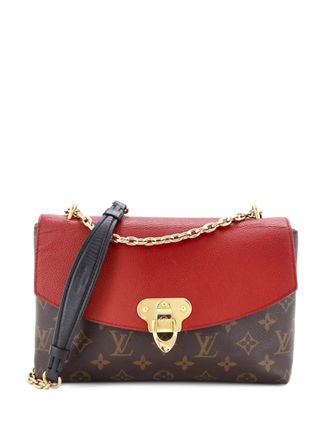 Louis Vuitton Saint Placide Handbag Monogram Canvas and Leather shoulder bag - Bruin