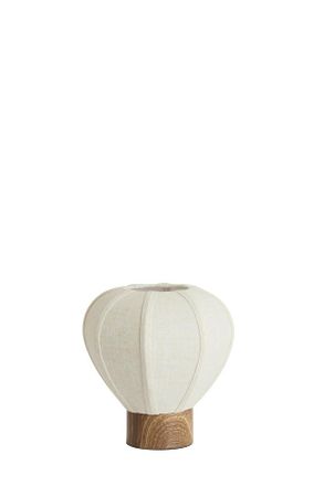 Light & Living Light & Living - L&aacute;mpara De Mesa - Kyzo - Blanco - Metal - &Oslash; 23cm