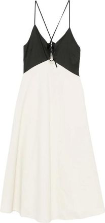 Sea New York Angelina V-neck Midi Dress