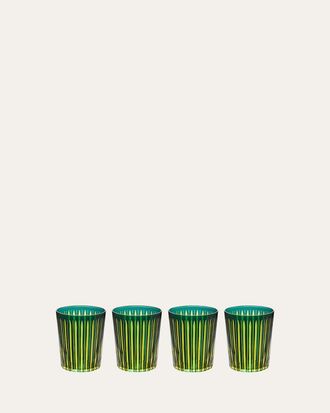 L'OBJET Prism 17 oz. Highball Glasses, Set of 4