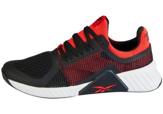 Reebok Trainingsschuh REEBOK FLIP CHARGE, Herren, Gr. 42,5, rot, schwarz, Synthetik, Textil, Schuhe Trainingsschuh