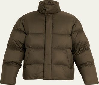 Saint Laurent Mens Water-Repellent Down Puffer Jacket