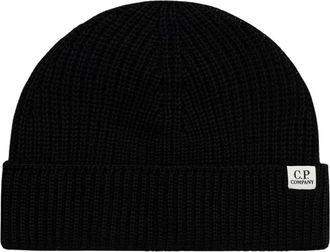 C.P. Company C.P. Company - Gorro de Pescador de Lana Merino - Accessories - unisex - Negro - ONE SIZE