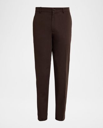 Burberry Mens Cotton Slim-Fit Chinos