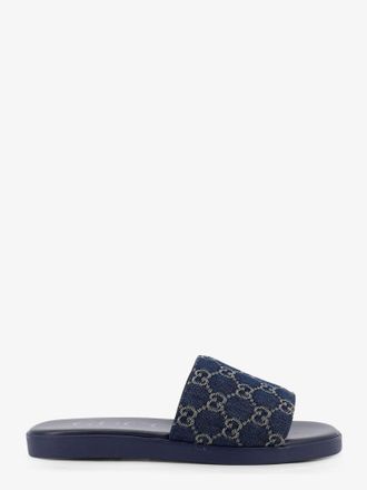 Gucci Sandali in denim con motivo GG - GUCCI - gender_Man