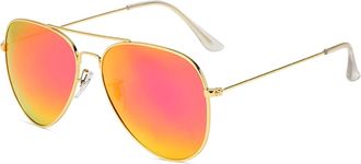 Generic Polarized Men and For Women Metal Beach Sunglasses Outdoor Beach Driving Glasses (Color : K, Size : Medium) 2026