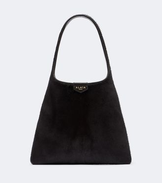 Alaia Ala&iuml;a Shopper Small in cavallino