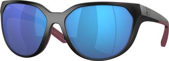 Costa 6S9110 Mayfly Polarized 911001 Womens Sunglasses Black Size 58
