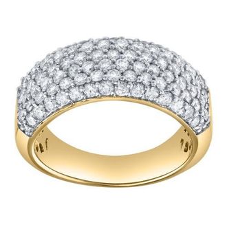LuvMyJewelry Eminence 1.60 Ct Natural Diamond 10K Gold Ring in 10K Yellow Gold at Nordstrom, Size 6.5