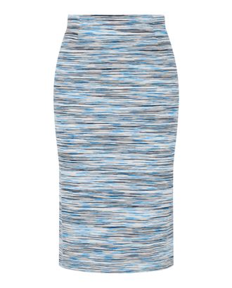 M Missoni Striped Print Pencil Skirt