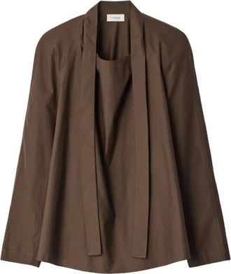 Christophe Lemaire Donna, Camicette, Marrone, XS, new