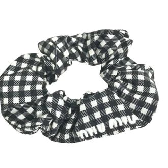 Miu Miu Pre-owned Scrunchie - Dames - Vintage Accessoires - Zwart - ONE Size - Nylon - Vintage
