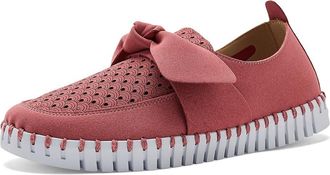 Ilse Jacobsen Tulip 4086 Womens Dress Flat Shoes Rouge : EU 40 (US Womens 10) M, Faux Leather