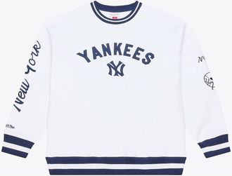 Mitchell & Ness Mens Mitchell & Ness White New York Yankees Arctic Fleece Sweatshirt at Nordstrom, Size Xx-Large