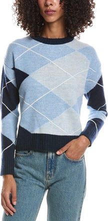 Brodie Argyle Crewneck Cashmere Sweater
