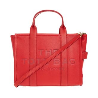 Marc Jacobs The Medium Tote Bag - Dames - Handtassen - Rood - ONE Size - Leer - Tassen