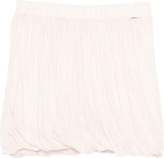Twinset Kokerrok - Dames - Korte rokken - Roze - L - Katoen - Rokken