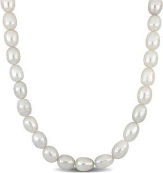 Delmar Cultured White Pearl Endless Long Necklace at Nordstrom Rack
