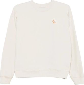 Maison Kitsun&eacute; Mrwjs 10Km 0341 Mobei - Dames - Sweatshirts - Beige - XS - Hoodies & sweatvesten