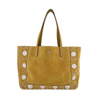 Valentino Tote Bags, male, Brown, Size: ONE SIZE Nellcote Large Tote