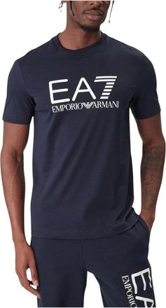 Emporio Armani Emporio Armani Ea7, Hombre, Camisetas, Azul, Talla: L