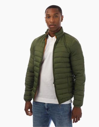 Aquascutum Mens Puffer Jacket - Green - Size: 38/Regular