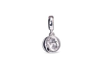 Pandora Sleeping Moon and Stars Dangle Charm
