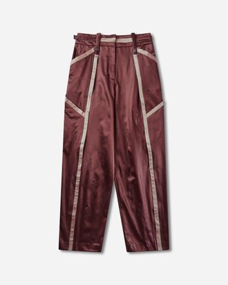 Kiko Kostadinov Women s Audax Trousers Burnt Umber