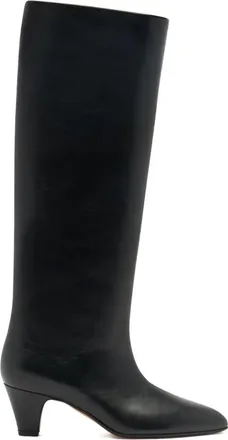Bally 55mm Alva leather boots - women - Calf Leather/Calf Leather/Calf Leather - 38.5 - Black