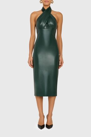 Amanda Uprichard Conchita Dress In Moss
