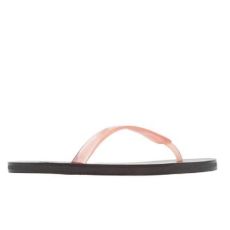 Ancient Greek Sandals Womens Saionara Jelly Flip Flop Sandal In Clear Pink