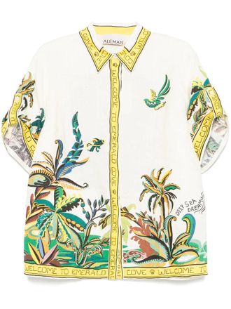 Alemais Day Dream shirt - Neutrals