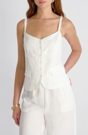 French Connection Cooper Tailored Camisole in Summer White at Nordstrom, Size 12