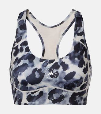 adidas by Stella McCartney Printed sports bra