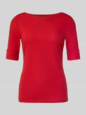 Lauren Ralph Lauren T-Shirt mit Rundhalsausschnitt Modell JUDY in Rot, Gr&ouml;&szlig;e XL