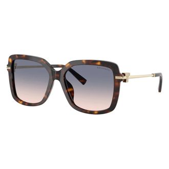 Tiffany & Co. Square Zonnebrillen - Dames - Zonnebrillen - Bruin - 55 MM - Accessoires