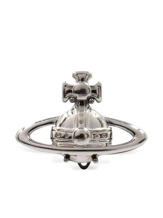 Vivienne Westwood 2020s Orb stud earring - unisex - Brass - One Size - Silver