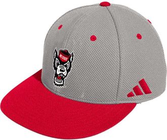 adidas Mens adidas Gray NC State Wolfpack On-Field Baseball Fitted Hat at Nordstrom, Size 7 1/2