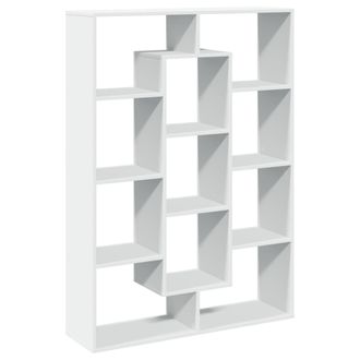 vidaXL Vidaxl - Estanter&iacute;a Librer&iacute;a Madera De Ingenier&iacute;a Blanca 102x29x143 Cm