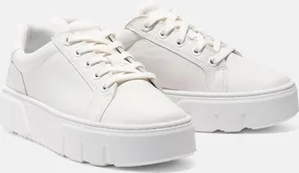 Timberland Laurel Court Low TB0A61FGEM2 Womens White Platform Shoe TF10021