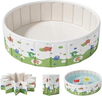 OEM Piscina Para Perros - Piscina Port&aacute;til - Para Exteriores - Estructura Resistente A Los Ara&ntilde;azos - 90x45x45 Cm - Azul