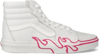 Vans Sneakers alte Sk8-Hi Flame - Bianco